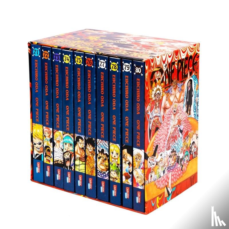 Oda, Eiichiro - One Piece Sammelschuber 8: Dressrosa (inklusive Band 71-80)