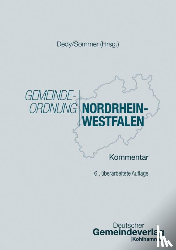 Söbbeke, Markus, Kopietz, Sebastian, Gensler, Frank, Bern, Cigdem - Gemeindeordnung Nordrhein-Westfalen