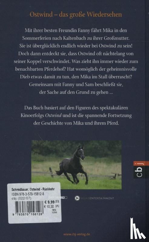 Schmidbauer, Lea, Henn, Kristina Magdalena - Ostwind 02 - Rückkehr nach Kaltenbach