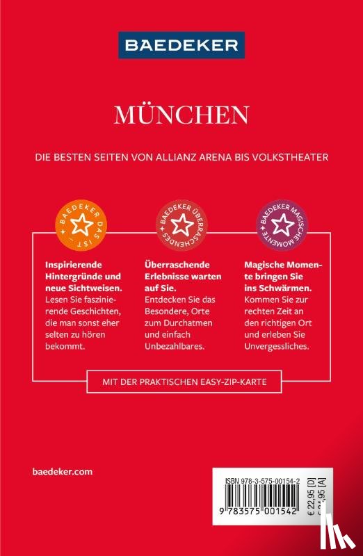 Abend, Bernhard, Kohl, Margit - Baedeker Reiseführer München