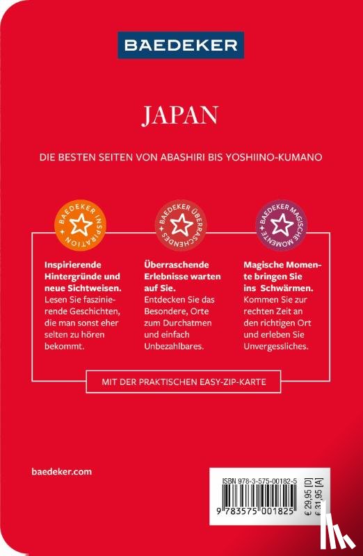 Ducke, Isa, Thoma, Natascha - Baedeker Reiseführer Japan