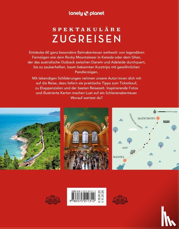 Lonely Planet Verlag - LONELY PLANET Bildband Spektakuläre Zugreisen