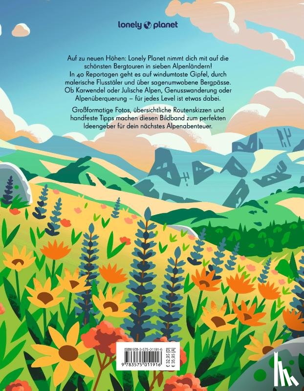 Arneitz, Anita, Bonder, Brigitte, Consolati, Franziska, Ducke, Isa - LONELY PLANET Bildband Legendäre Wanderungen in den Alpen