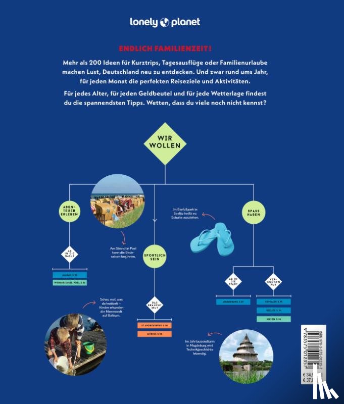 Aicher, Annik, Trommer, Johanna, Schumacher, Ingrid, Bey, Jens - LONELY PLANET Bildband Wann am besten wohin Deutschland mit Kids