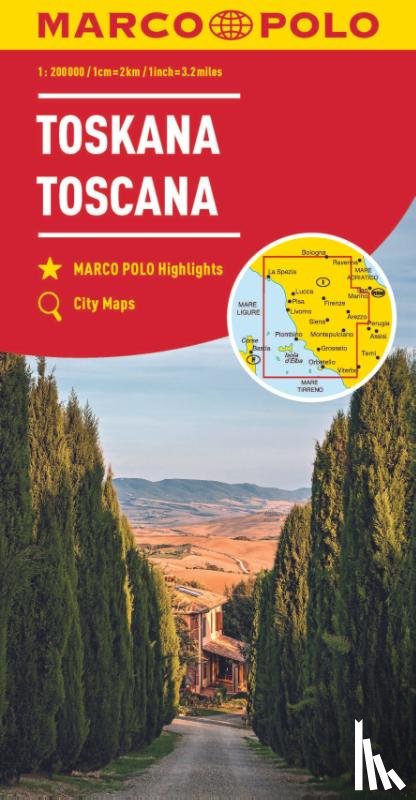  - Marco Polo Wegenkaart 07 Toscane