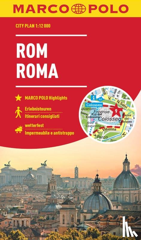Marco Polo Verlag - MARCO POLO Cityplan Rom 1:12.000