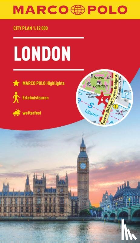 Marco Polo Verlag - MARCO POLO Cityplan London 1:12.000