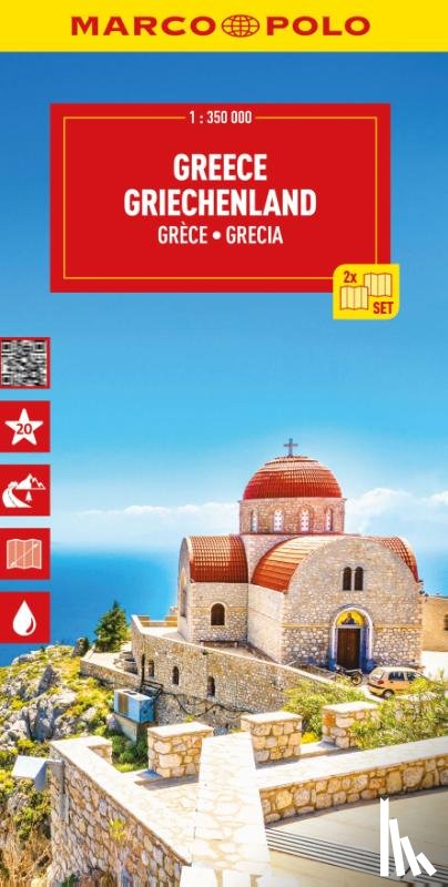 Marco Polo - Greece & Islands Marco Polo Map