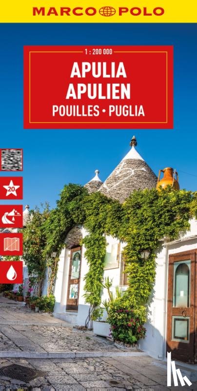  - MARCO POLO Reisekarte Italien 11 Apulien 1:200.000