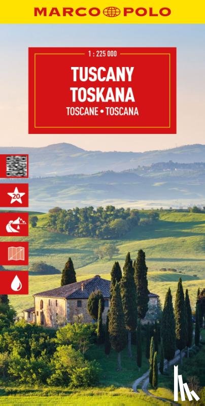  - MARCO POLO WEGENKAART TOSCANE