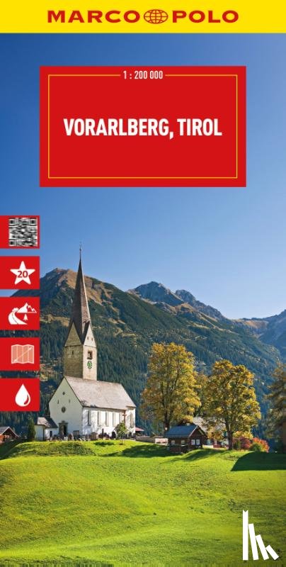  - Marco Polo Wegenkaart Vorarlberg, Tirol