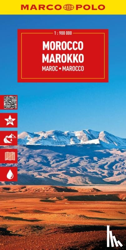  - MARCO POLO WEGENKAART MAROKKO