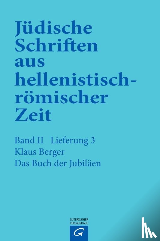 Berger, Klaus - Das Buch der Jubiläen