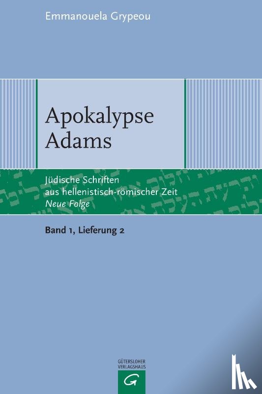 Grypeou, Emmanouela - Apokalypse Adams