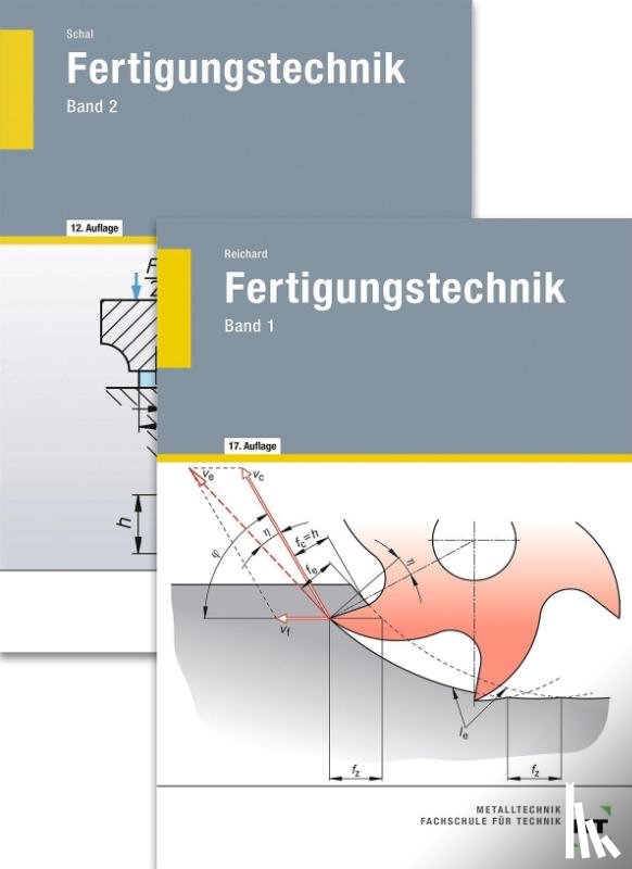 Landt, Lothar, Pitz, Josef, Reichard, Alfred, Ricker, Werner - Paketangebot Fertigungstechnik Band 1 und 2