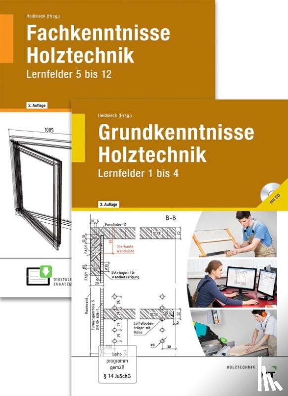 Behre, Henner, Maier, Olaf, Mailänder, Uta, Berghäuser, Eberhard - Holztechnik 2. Paketangebot