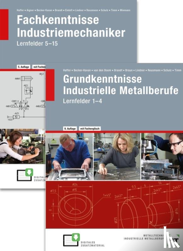Aigner, Hubert, Haffer, Reiner, Lindner, Volker, Reusmann, Monika - Paketangebot Der Industriemechaniker I