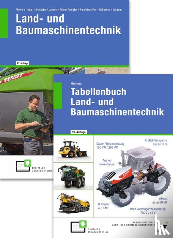 Szeguhn, Stefanie, Siebecker, Ralf, Rempfer, René, Rempfer, Rainer - Paketangebot Land- und Baumaschinentechnik/Tabellenbuch Land- und Baumaschinentechnik