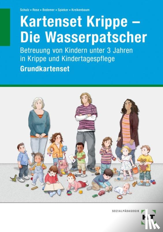 Schulz, Heike, Rose, Elisabeth, Bodemer, Sabine, Spieker, Kerstin - eBook inside: Buch und eBook Kartenset Krippe - Die Wasserpatscher