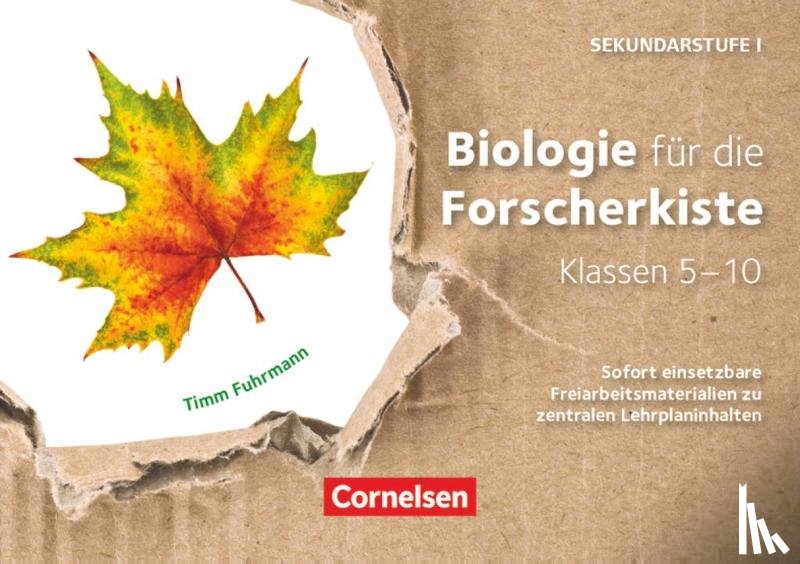 Fuhrmann, Timm - Biologie für die Forscherkiste Klassen 5-10. 36 Lernkarten