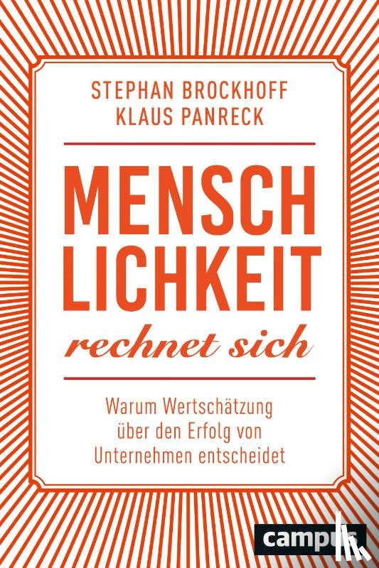 Brockhoff, Stephan, Panreck, Klaus - Menschlichkeit rechnet sich