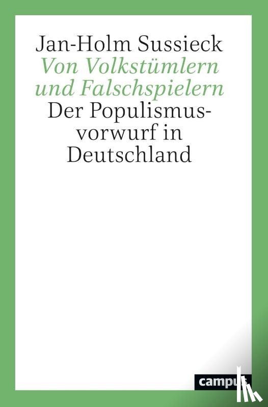 Sussieck, Jan-Holm - Von Volkstümlern und Falschspielern