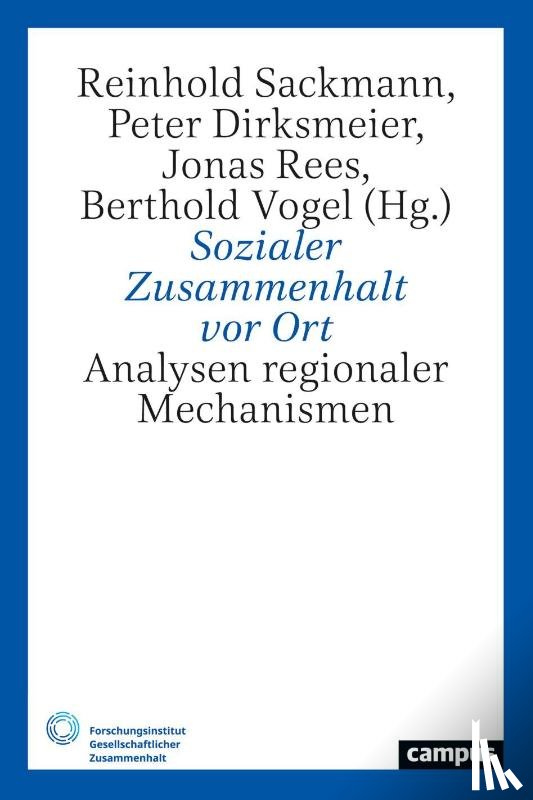  - Sozialer Zusammenhalt vor Ort
