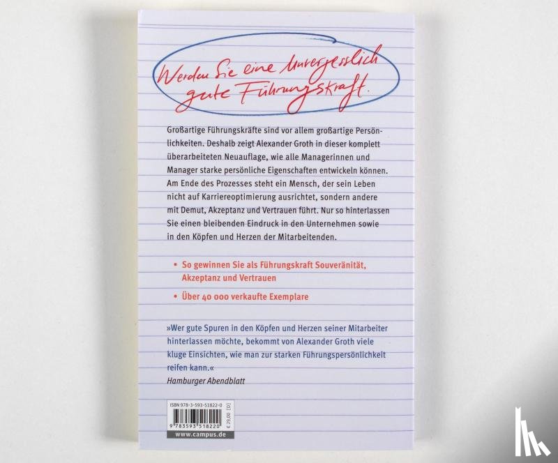 Groth, Alexander - Der Chef, den ich nie vergessen werde