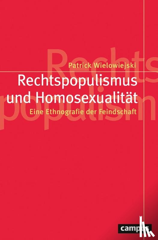 Wielowiejski, Patrick - Rechtspopulismus und Homosexualität