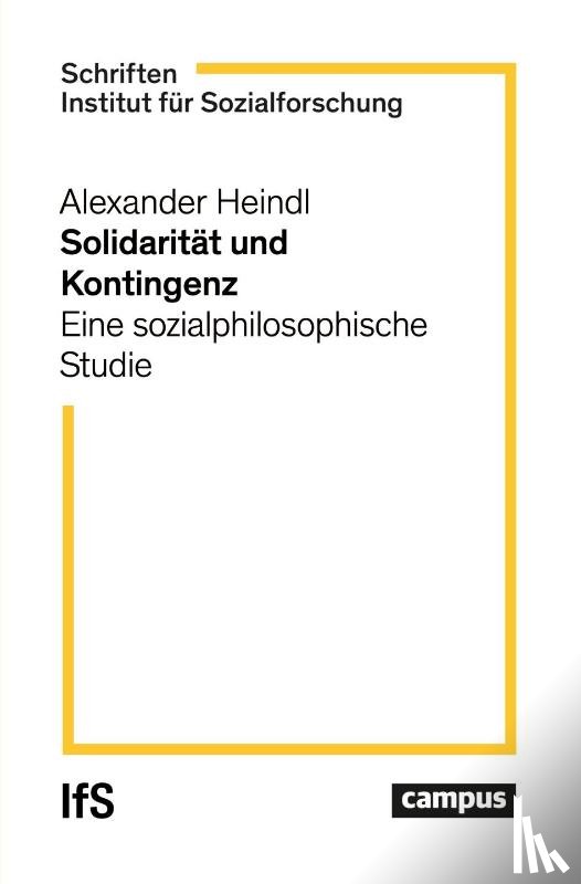 Heindl, Alexander - Solidarität und Kontingenz