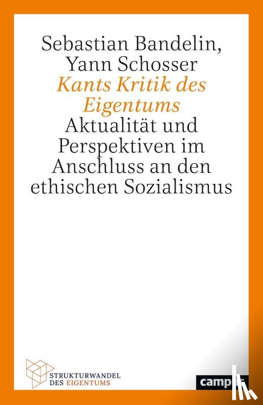 Bandelin, Sebastian, Schosser, Yann - Kants Kritik des Eigentums