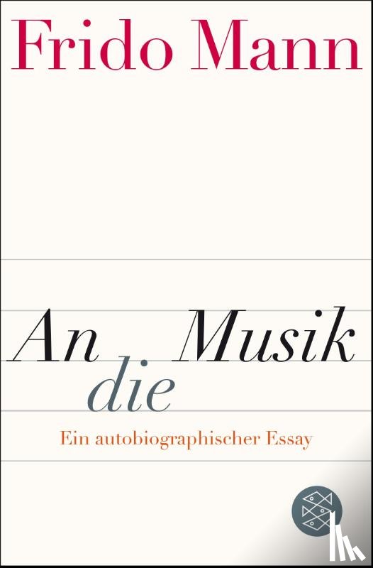 Mann, Frido - An die Musik