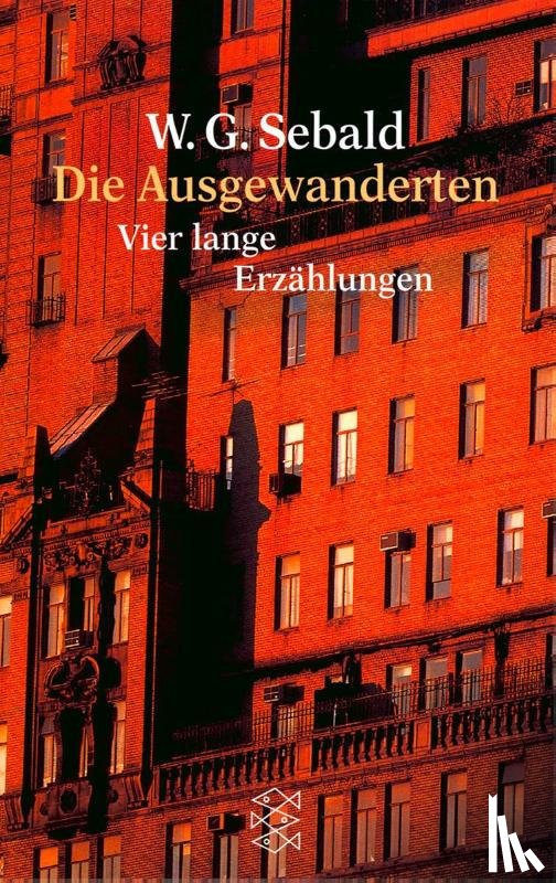 Sebald, Winfried G. - Die Ausgewanderten