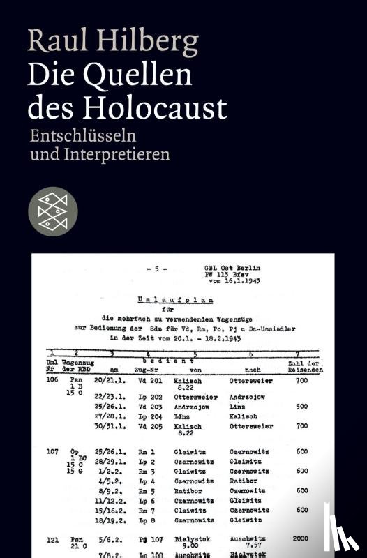 Hilberg, Raul - Die Quellen des Holocaust