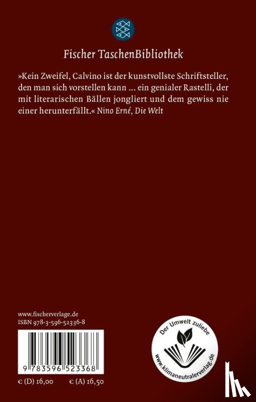 Calvino, Italo - Wenn ein Reisender in einer Winternacht