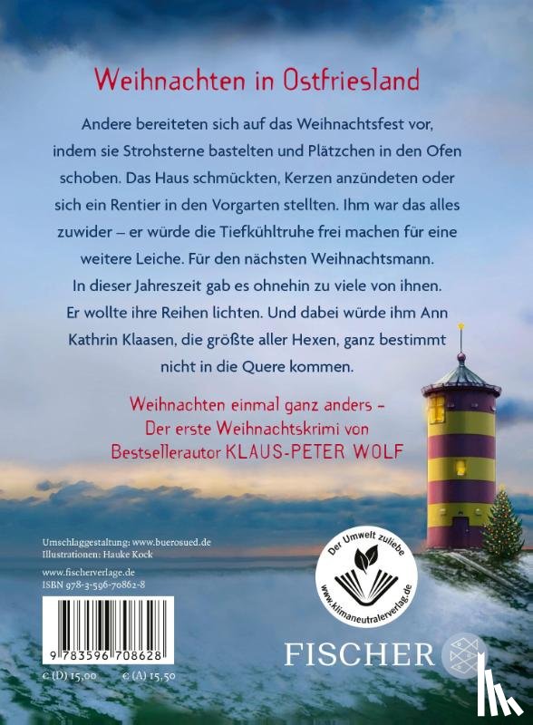 Wolf, Klaus-Peter - Der Weihnachtsmannkiller. Ein Winter-Krimi aus Ostfriesland