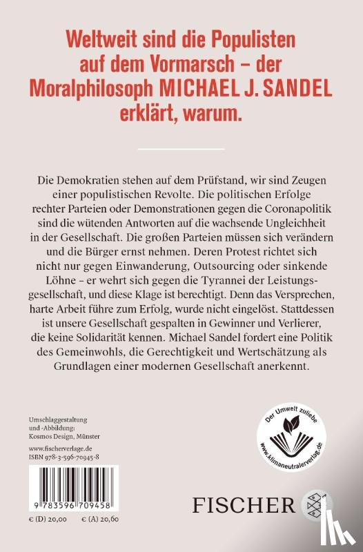 Sandel, Michael J. - Vom Ende des Gemeinwohls