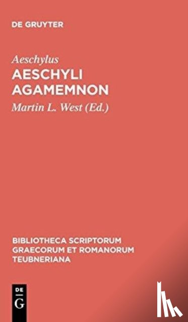 Aeschylus - Aeschyli Agamemnon