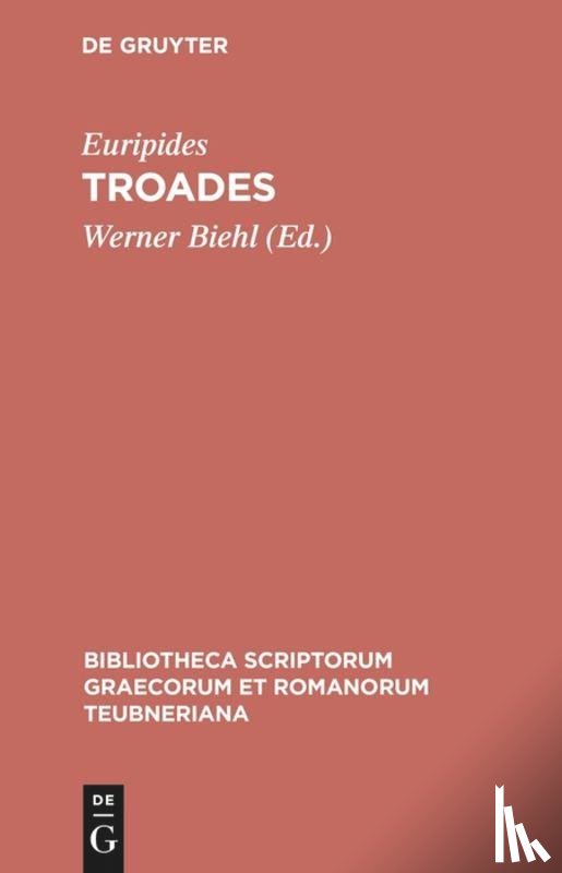 Euripides/Biehl - Troades CB
