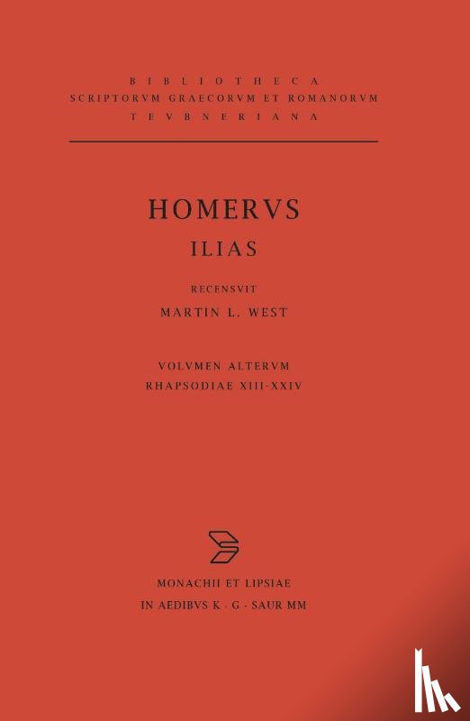 Homerus - Rhapsodiae XIII-XXIV. Indices