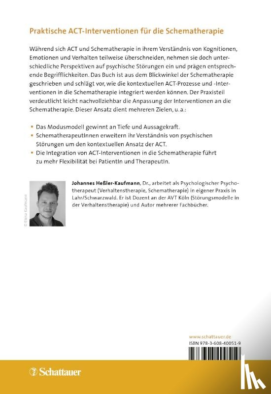 Heßler-Kaufmann, Johannes - ACT-Prozesse in der Schematherapie nutzen