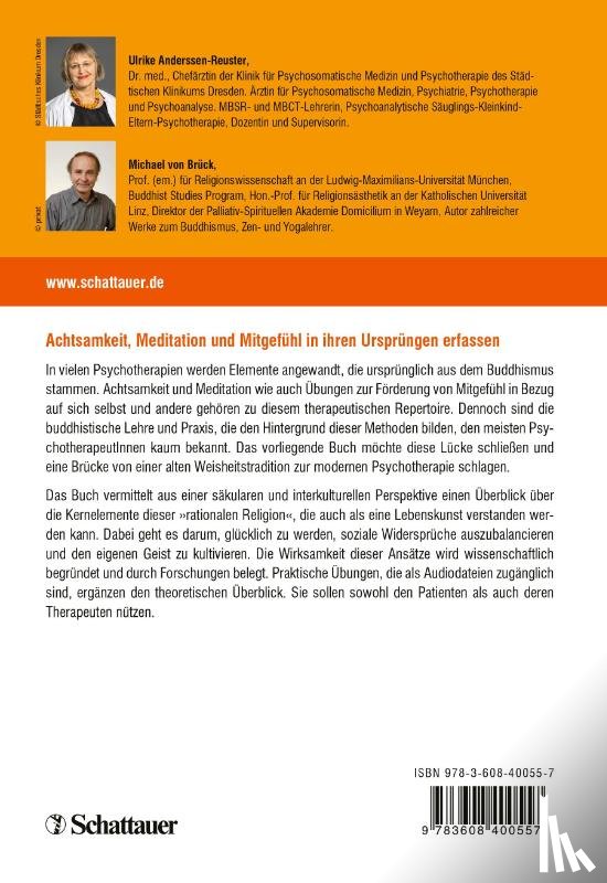 Anderssen-Reuster, Ulrike, Brück, Michael von - Buddhistische Basics für Psychotherapeuten
