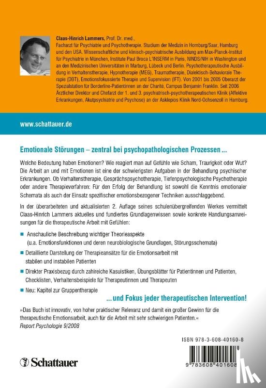 Lammers, Claas-Hinrich - Emotionsbezogene Psychotherapie