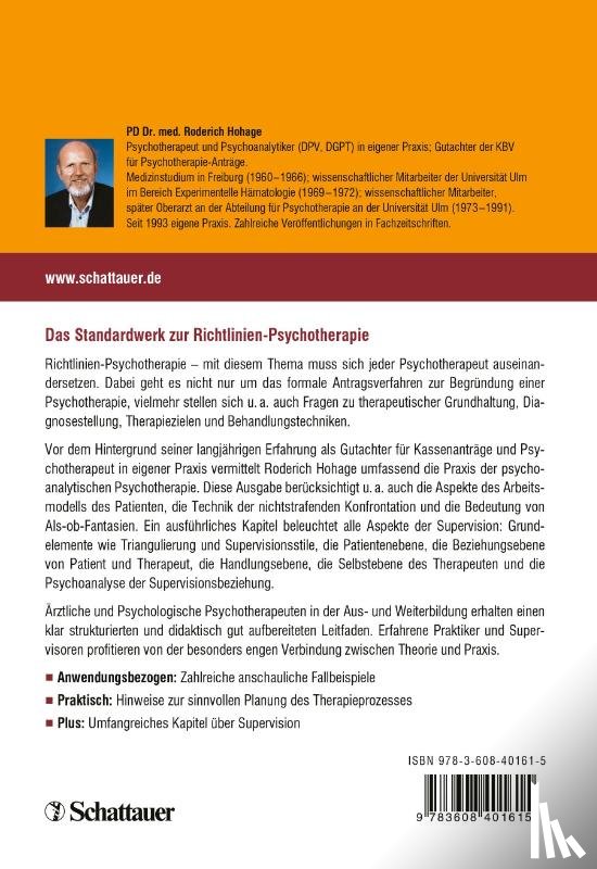 Hohage, Roderich - Analytisch orientierte Psychotherapie in der Praxis