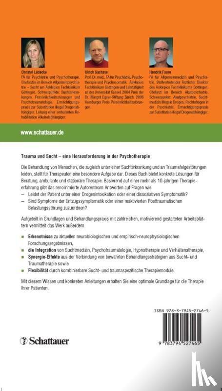 Lüdecke, Christel, Faure, Hendrik, Sachsse, Ulrich - Sucht - Bindung - Trauma