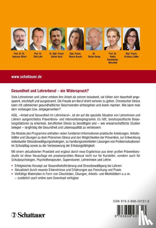 Hillert, Andreas, Lehr, Dirk, Koch, Stefan, Bracht, Maren - Lehrergesundheit