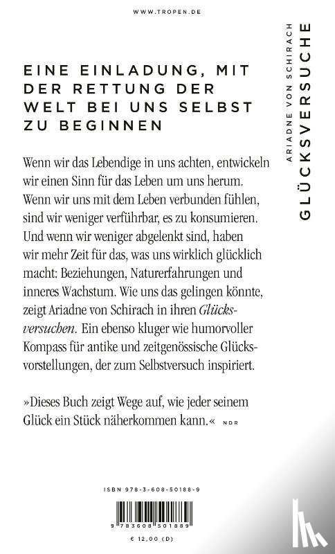 Schirach, Ariadne von - Glücksversuche