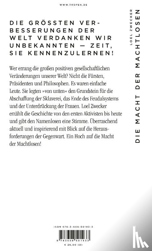 Zwecker, Loel - Die Macht der Machtlosen