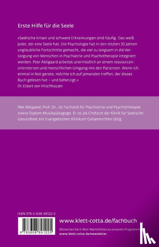 Abilgaard, Peer - Stabilisierende Psychotherapie in akuten Krisen (Leben Lernen, Bd. 254)