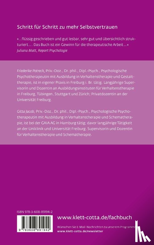 Potreck-Rose, Friederike, Jacob, Gitta - Selbstzuwendung, Selbstakzeptanz, Selbstvertrauen